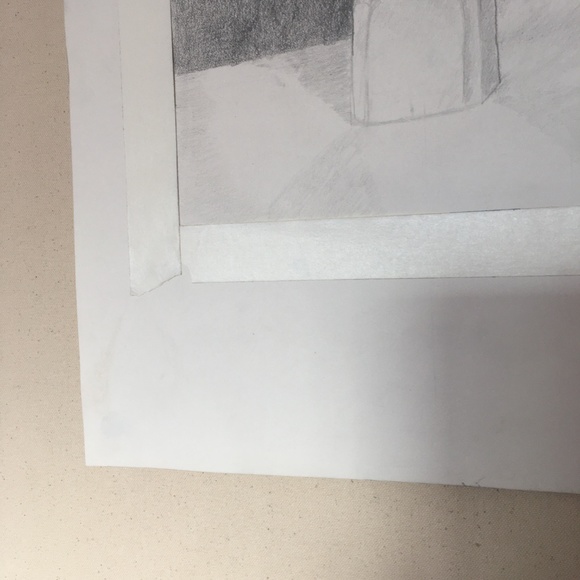 Graphite Still Life Drawing Glass Bottles Original - Picture 5 of 5